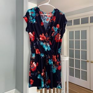 Kaileigh floral romper size medium